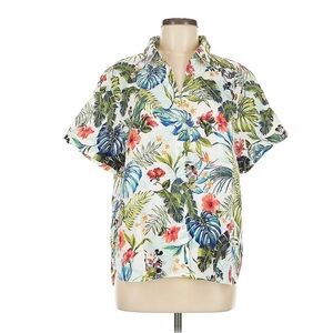 Tommy Bahama Disney Tropical Linen Button Down Shirt
